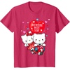 image:imageHello Kitty and Dear Daniel Anywhere with You Valentine Tee TShirtRed Heather