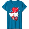 image:imageHello Kitty and Dear Daniel Anywhere with You Valentine Tee TShirtSapphire Blue