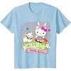 image:imageHello Kitty and Friends Easter Scene Tee Shirt TShirtBaby Blue