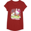 image:imageHello Kitty and Friends Easter Scene Tee Shirt TShirtCranberry Red