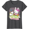 image:imageHello Kitty and Friends Easter Scene Tee Shirt TShirtDark Heather Grey