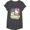 image:imageHello Kitty and Friends Easter Scene Tee Shirt TShirtDark Heather Grey