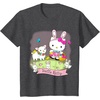 image:imageHello Kitty and Friends Easter Scene Tee Shirt TShirtDark Heather Grey