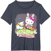 image:imageHello Kitty and Friends Easter Scene Tee Shirt TShirtHeather Blue