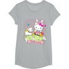 image:imageHello Kitty and Friends Easter Scene Tee Shirt TShirtHeather Grey