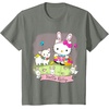 image:imageHello Kitty and Friends Easter Scene Tee Shirt TShirtOlive Heather