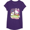 image:imageHello Kitty and Friends Easter Scene Tee Shirt TShirtPurple
