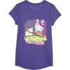 image:imageHello Kitty and Friends Easter Scene Tee Shirt TShirtPurple Heather