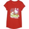 image:imageHello Kitty and Friends Easter Scene Tee Shirt TShirtRed