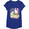 image:imageHello Kitty and Friends Easter Scene Tee Shirt TShirtRoyal Blue