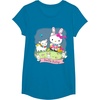 image:imageHello Kitty and Friends Easter Scene Tee Shirt TShirtSapphire Blue