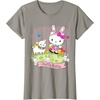 image:imageHello Kitty and Friends Easter Scene Tee Shirt TShirtSlate Grey