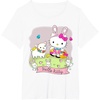 image:imageHello Kitty and Friends Easter Scene Tee Shirt TShirtWhite