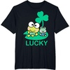 image:imageKeroppi and Friend Lucky St Patricks Day Tee Shirt TShirtBlack