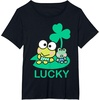 image:imageKeroppi and Friend Lucky St Patricks Day Tee Shirt TShirtBlack