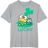 image:imageKeroppi and Friend Lucky St Patricks Day Tee Shirt TShirtHeather Grey