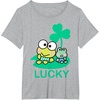 image:imageKeroppi and Friend Lucky St Patricks Day Tee Shirt TShirtHeather Grey
