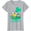 image:imageKeroppi and Friend Lucky St Patricks Day Tee Shirt TShirtHeather Grey