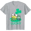 image:imageKeroppi and Friend Lucky St Patricks Day Tee Shirt TShirtHeather Grey
