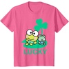 image:imageKeroppi and Friend Lucky St Patricks Day Tee Shirt TShirtPink Heather