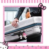image:imageKuromi My Melody and Hello Kitty Luggage Tag for Suitcases 4Pack Official License Cute Luggage Tags Sanrio Gifts for Travel