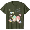 image:imageLittle Twin Stars Love is in The Air Valentine Tee Shirt TShirtOlive Green