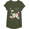 image:imageLittle Twin Stars Love is in The Air Valentine Tee Shirt TShirtOlive Green