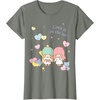 image:imageLittle Twin Stars Love is in The Air Valentine Tee Shirt TShirtOlive Heather