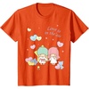 image:imageLittle Twin Stars Love is in The Air Valentine Tee Shirt TShirtOrange