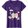 image:imageLittle Twin Stars Love is in The Air Valentine Tee Shirt TShirtPurple