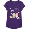 image:imageLittle Twin Stars Love is in The Air Valentine Tee Shirt TShirtPurple