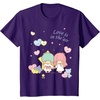 image:imageLittle Twin Stars Love is in The Air Valentine Tee Shirt TShirtPurple