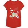 image:imageLittle Twin Stars Love is in The Air Valentine Tee Shirt TShirtRed