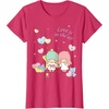 image:imageLittle Twin Stars Love is in The Air Valentine Tee Shirt TShirtRed Heather