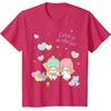 image:imageLittle Twin Stars Love is in The Air Valentine Tee Shirt TShirtRed Heather