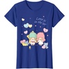 image:imageLittle Twin Stars Love is in The Air Valentine Tee Shirt TShirtRoyal Blue