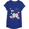 image:imageLittle Twin Stars Love is in The Air Valentine Tee Shirt TShirtRoyal Blue