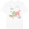 image:imageLittle Twin Stars Love is in The Air Valentine Tee Shirt TShirtWhite
