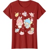 image:imageLittle Twin Stars and Friends Easter Tee Shirt TShirtCranberry Red