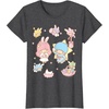 image:imageLittle Twin Stars and Friends Easter Tee Shirt TShirtDark Heather Grey