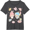 image:imageLittle Twin Stars and Friends Easter Tee Shirt TShirtDark Heather Grey