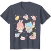 image:imageLittle Twin Stars and Friends Easter Tee Shirt TShirtHeather Blue