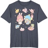 image:imageLittle Twin Stars and Friends Easter Tee Shirt TShirtHeather Blue