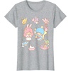 image:imageLittle Twin Stars and Friends Easter Tee Shirt TShirtHeather Grey