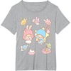 image:imageLittle Twin Stars and Friends Easter Tee Shirt TShirtHeather Grey