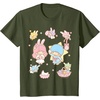 image:imageLittle Twin Stars and Friends Easter Tee Shirt TShirtOlive Green