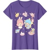 image:imageLittle Twin Stars and Friends Easter Tee Shirt TShirtPurple Heather