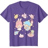 image:imageLittle Twin Stars and Friends Easter Tee Shirt TShirtPurple Heather