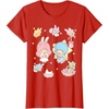 image:imageLittle Twin Stars and Friends Easter Tee Shirt TShirtRed