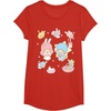 image:imageLittle Twin Stars and Friends Easter Tee Shirt TShirtRed